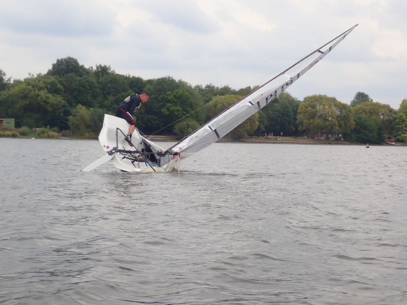 Competitors enjoyed challenging gusty conditions Competitors enjoyed challenging gusty conditions