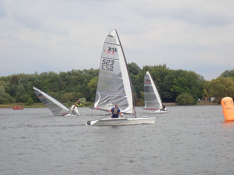 Competitors enjoyed challenging gusty conditions Competitors enjoyed challenging gusty conditions