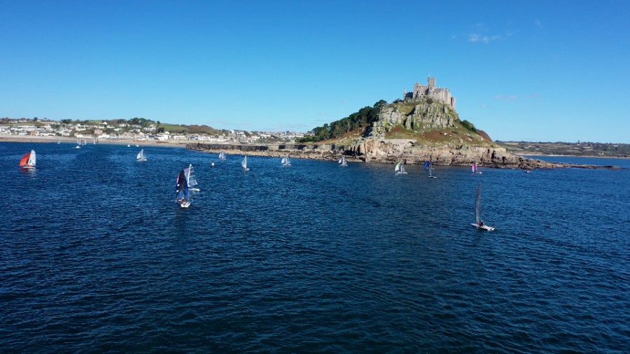 Noble Marine RS100, RS500, RS600 National Championship 2025 Mounts Bay, day 1