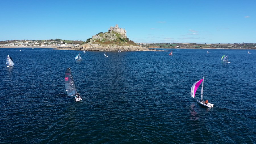Noble Marine RS100, RS500, RS600 Nationals 2025 Mounts Bay - day 1
